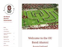 Tablet Screenshot of oubandalumni.org